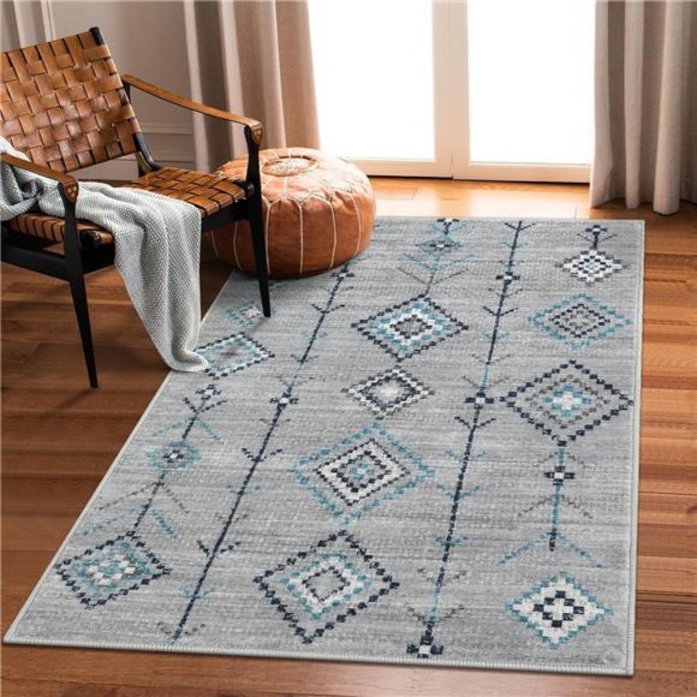 NEW Boho Farmhouse Area Rug